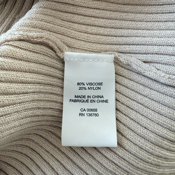 RW&Co Rib Knit Top Keyhole Neckline - Picture 6 of 6